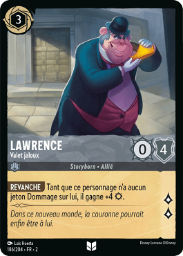 Lawrence - Valet jaloux