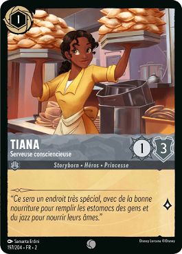 Tiana - Serveuse consciencieuse