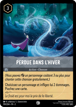 Perdue Dans L'Hiver