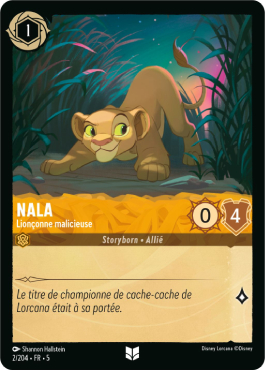 Nala - Lionçonne malicieuse