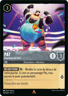 Pat - Champion de lutte