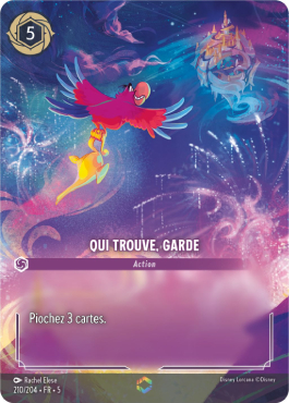 Qui trouve, garde