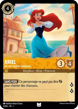Ariel - Sur des jambes humaines