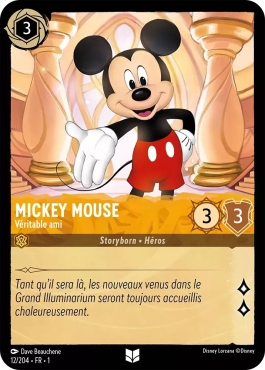 Mickey Mouse - Véritable ami