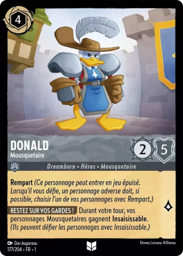 Donald - Mousquetaire