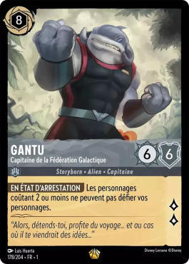 Gantu - Capitaine de la Fédération Galactique