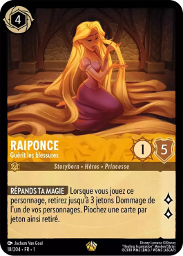 Raiponce - Guérit les blessures