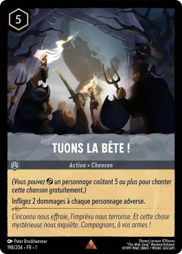 Tuons La Bête !