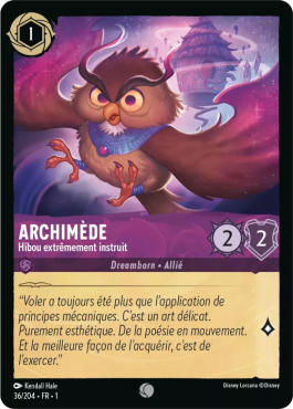 Archimède - Hibou extrêmement instruit