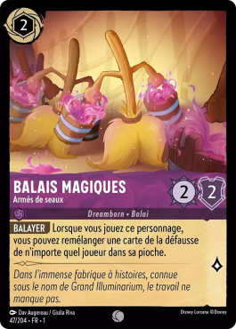 Balais Magiques - Armés de seaux