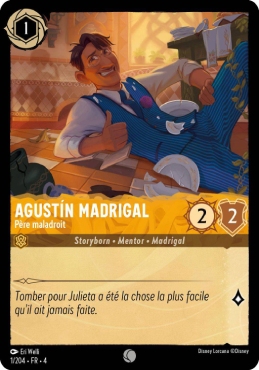 Agustin Madrigal - Père maladroit