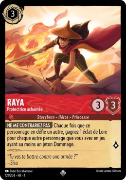 Raya - Protectrice acharnée