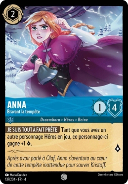 Anna - Bravant la tempête