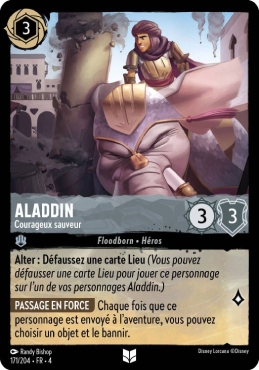 Aladdin - Courageux sauveur