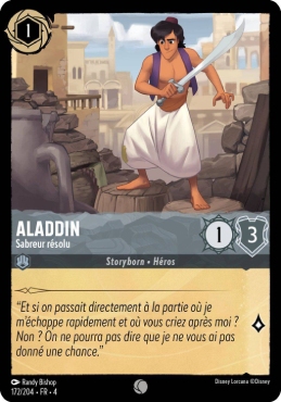 Aladdin - Sabreur résolu