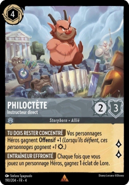 Philoctète - Instructeur direct