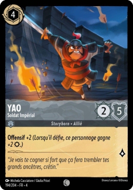 Yao - Soldat Impérial