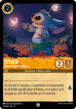 Stitch - Danseur extraterrestre