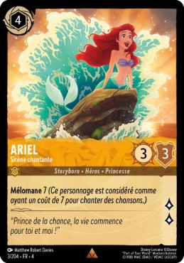 Ariel - Sirène chantante