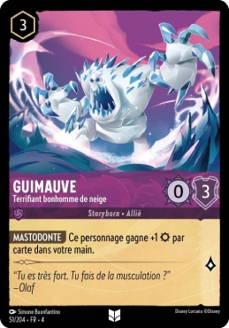 Guimauve - Terrifiant bonhomme de neige
