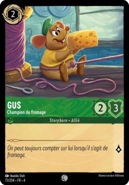 Gus - Champion du fromage