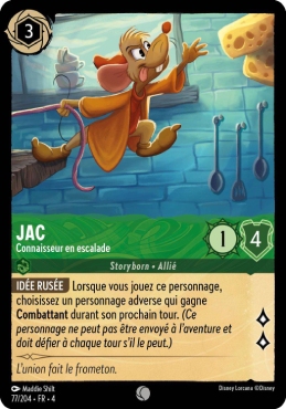 Jac - Connaisseur en escalade