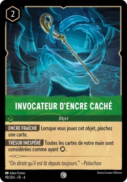 Invocateur d'encre caché