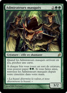 Admirateurs masqués