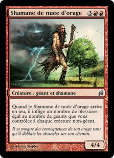 Shamane de nuée d'orage