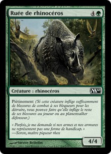 Ruée de rhinocéros