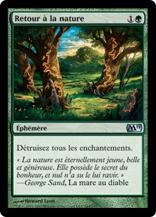 Retour à la nature