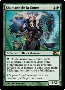 Shamane de la faune