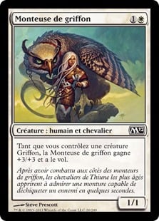 Monteuse de griffon