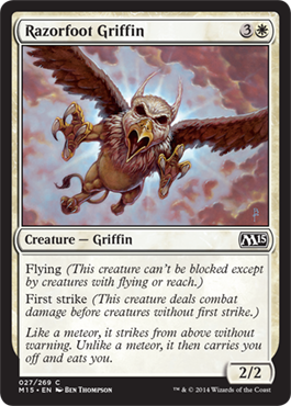 Griffon serres-rasoir // Griffon trancheserre