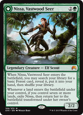 Nissa, voyante de Vastebois / Nissa, sage animiste