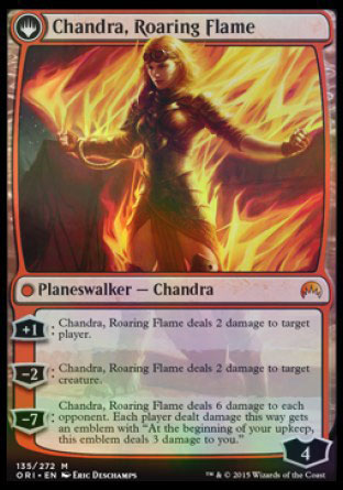 Chandra, Feu de Kaladesh / Chandra, flamme rugissante