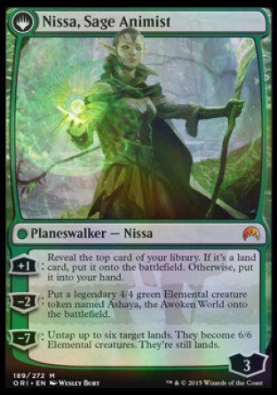 Nissa, voyante de Vastebois / Nissa, sage animiste