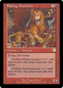 Manticore flagellante