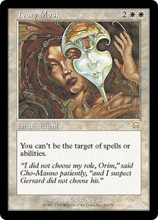 Masque d'ivoire