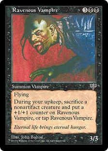 Vampire affamé