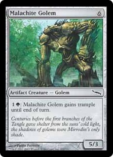 Golem de malachite