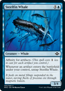Baleine aux nageoires d'acier