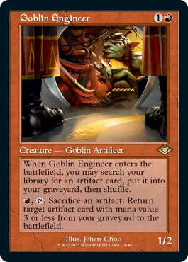 Goblin Recruiter MTG VIS *MRM* FR/VF Recruteur gobelin