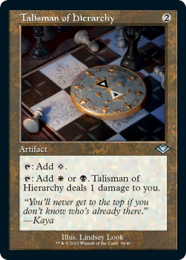 Talisman de hiérarchie