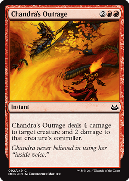 Dernier outrage de Chandra