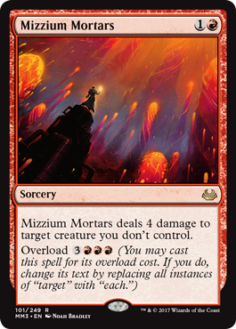 Mortiers de mizzium