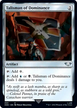 Talisman de dominance