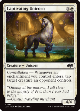 Licorne captivante