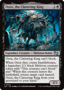 Ozox, roi cliquetant