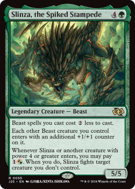 Slinza, la ruée piquante